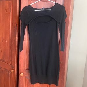 ✨3/15✨ Planet Gold Black Tunic with cut-outs (see photos).  Size medium